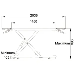 Euro line JA3000S-E mobil saxlift