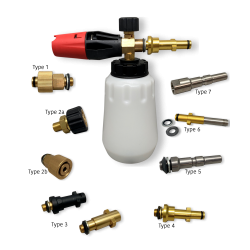 Skumudlgger for hjtryksrenser 1 ltr.