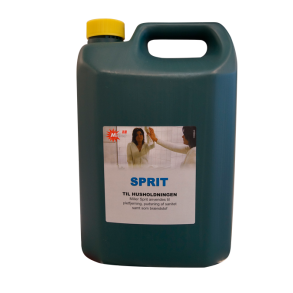Husholdningssprit 93% 5 ltr.