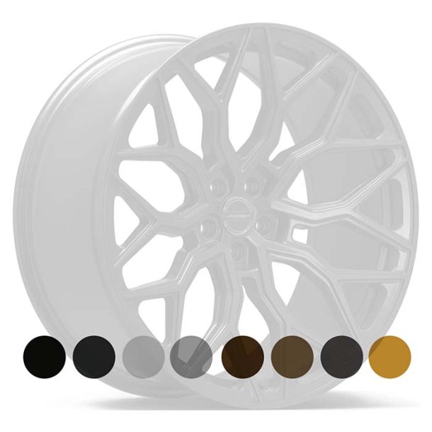 Vossen HF-2 11x22 ET-11 TO 26 Super Deep Blank