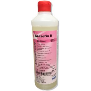 Benzafix B pletfjerner 500ml (f.eks. blod, chokolade, kaffe, kakao mm.)