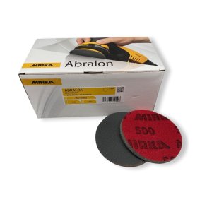 Mirka Abralon 77 Sliberondeller, vd-tr-vandslib korn 180 til 4000