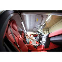 Motorrums- og klargringslampe batteri samt 230v Line Light Bonnet CR