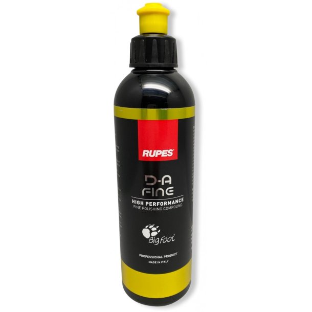 Rupes DA Fine High Performance Gul 250ml 9.DAFINE250