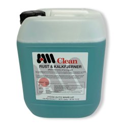 Rust- og kalkfjerner, til metalspner, nedfald fra trer m.m.