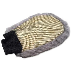 Vaskehandske gte lammeuld & insektfjerner dobbelt sidet